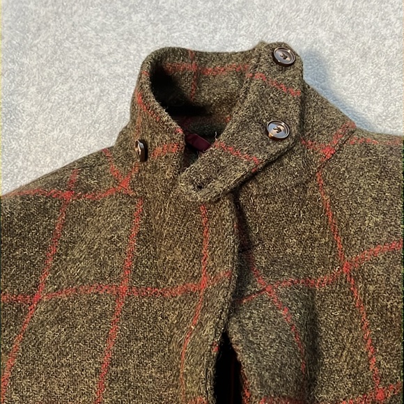 Devan Vincent Tweed Wool Sports Coat Jacket Blazer Medium Equestrian Safari Boho - Picture 11 of 13